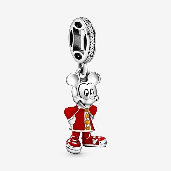 Pandora Jewelry - ❤Pandora Silver Disney Mickey Mouse Dangle Charm Pandora Jewelry - ❤Pandora Silver Disney Mickey Mouse Dangle Charm
